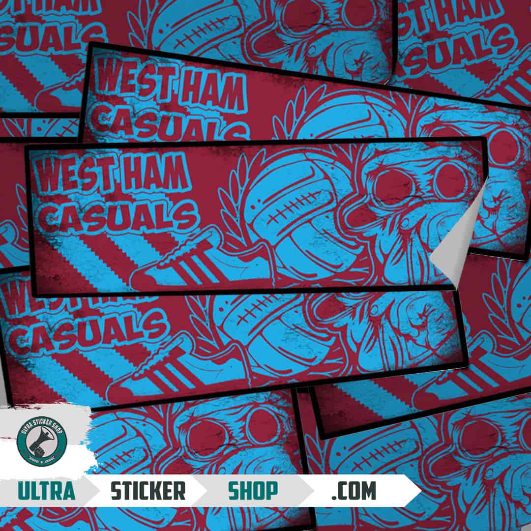 West Ham casuals Stickers