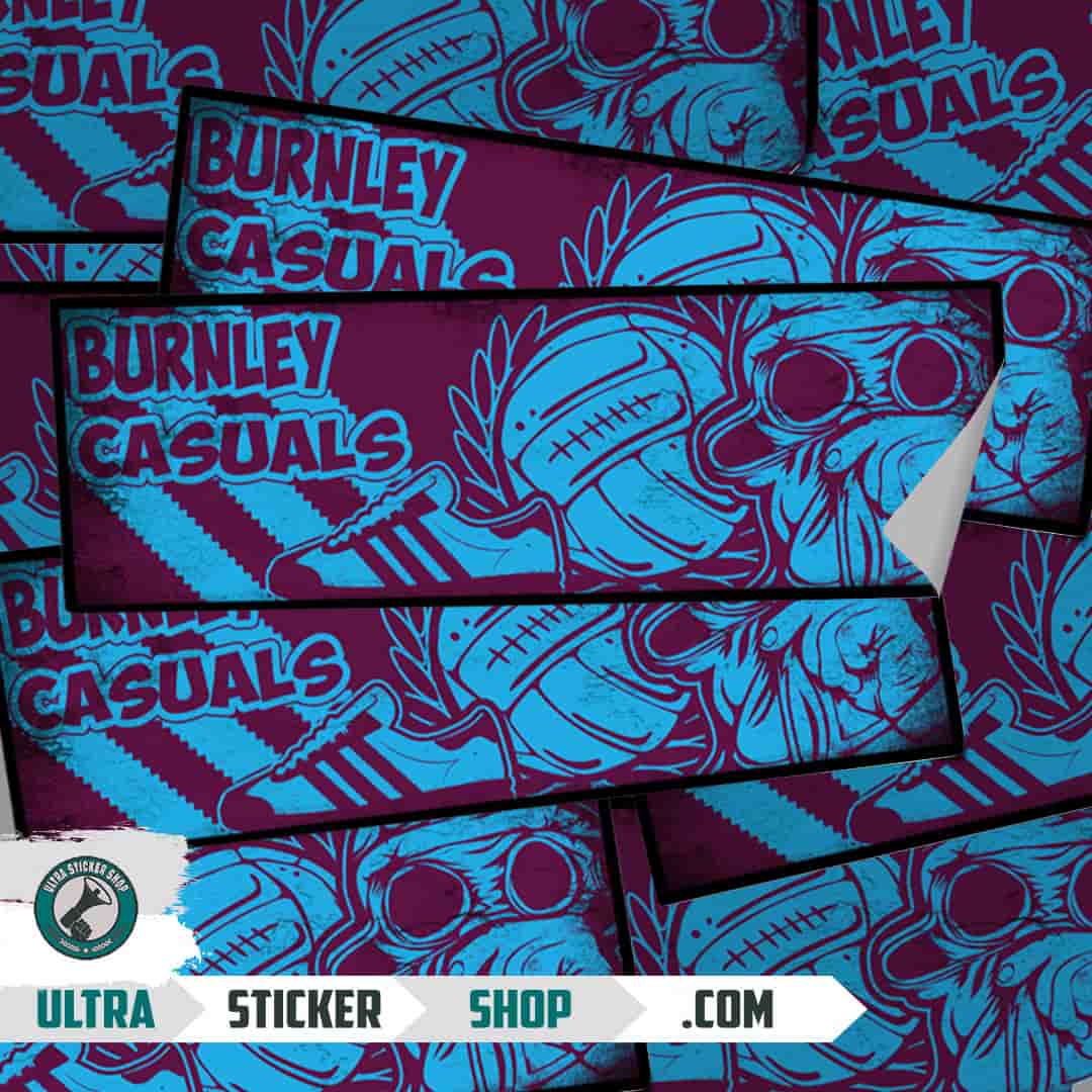 Burnley casuals Stickers