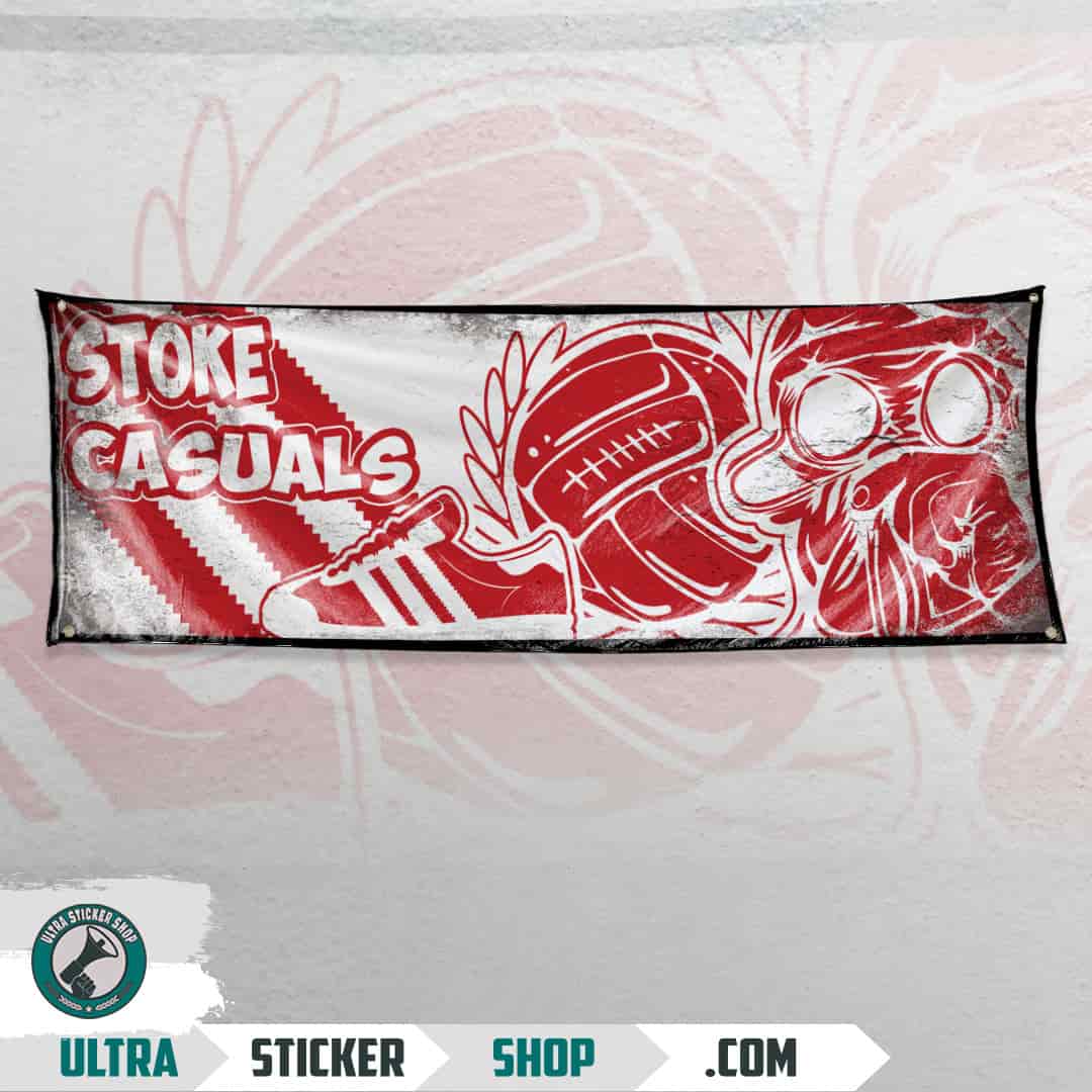 Stoke casuals Flag