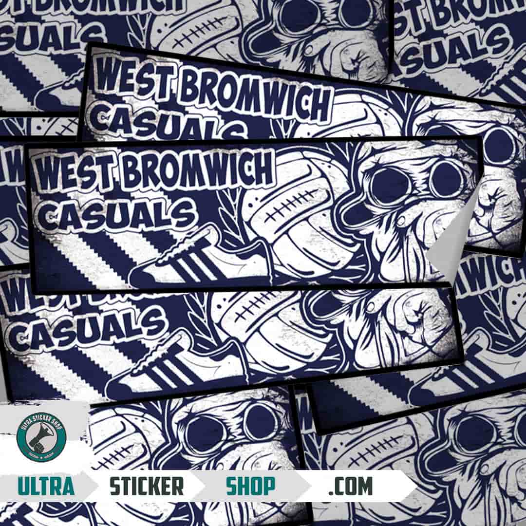 West Bromwich casuals Stickers