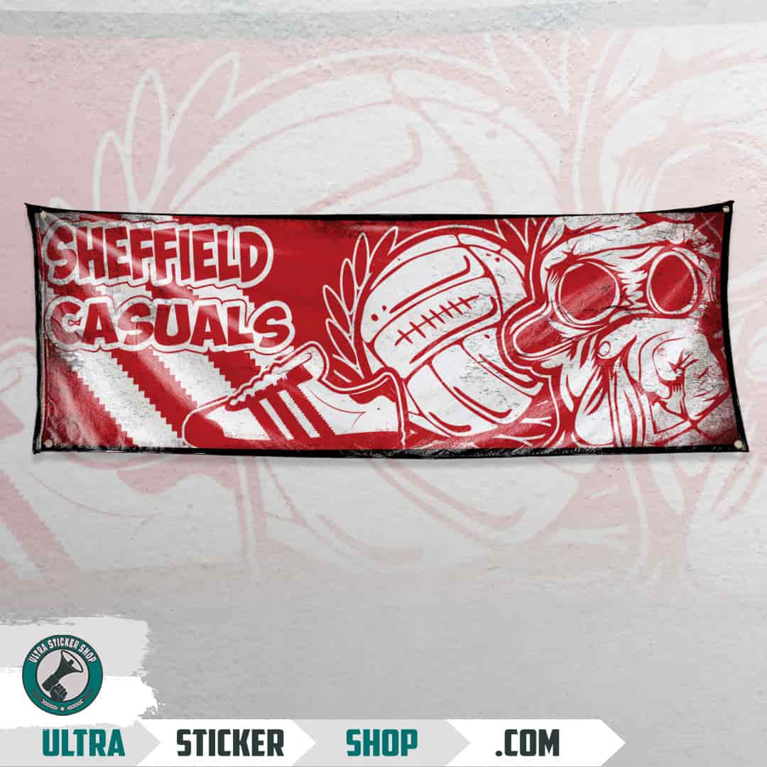 Sheffield casuals Flag