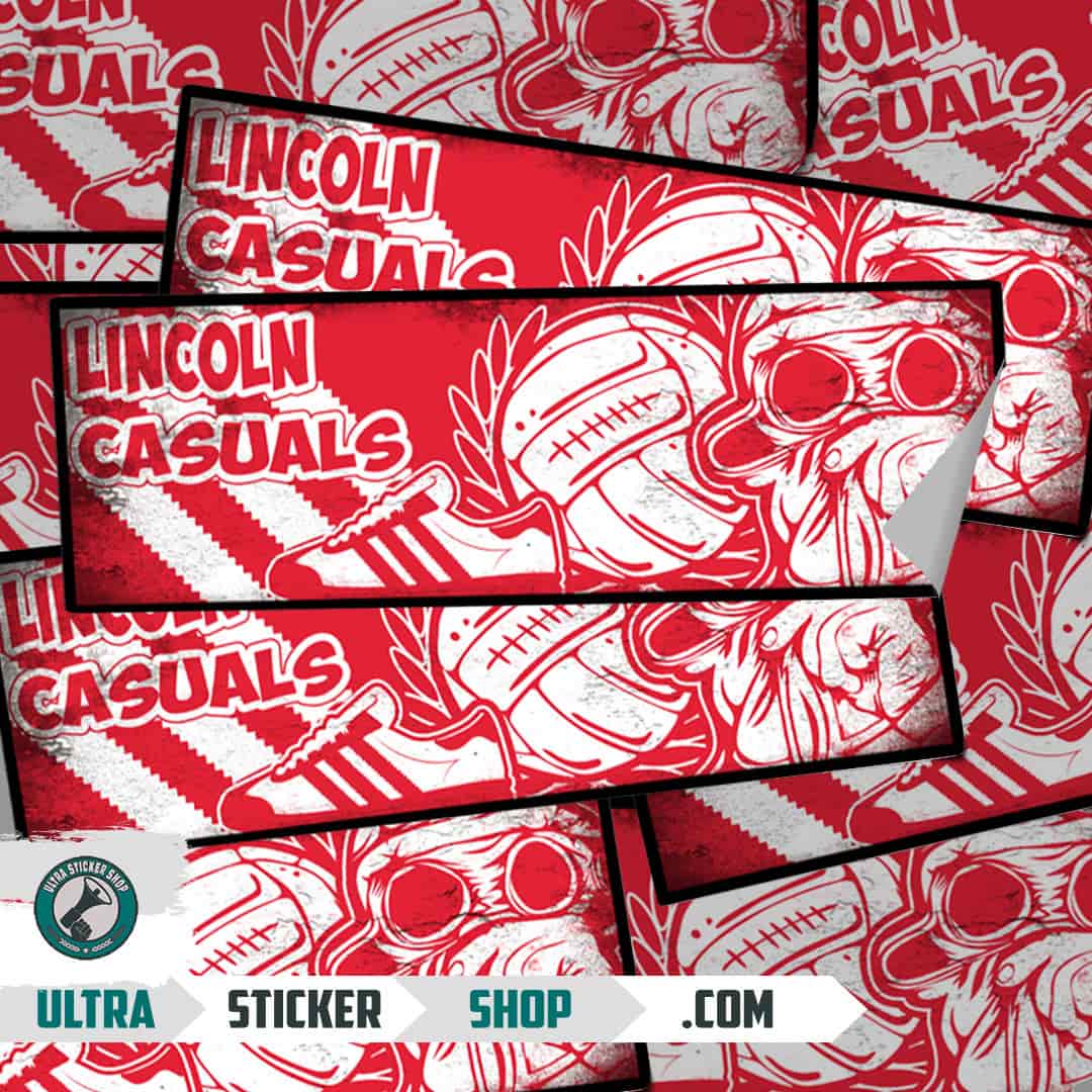 Lincoln casuals Stickers