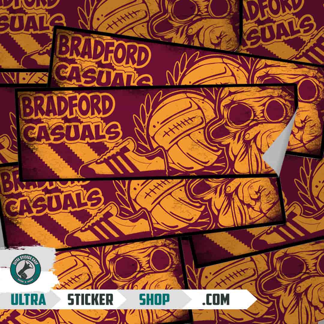 Bradford casuals Stickers