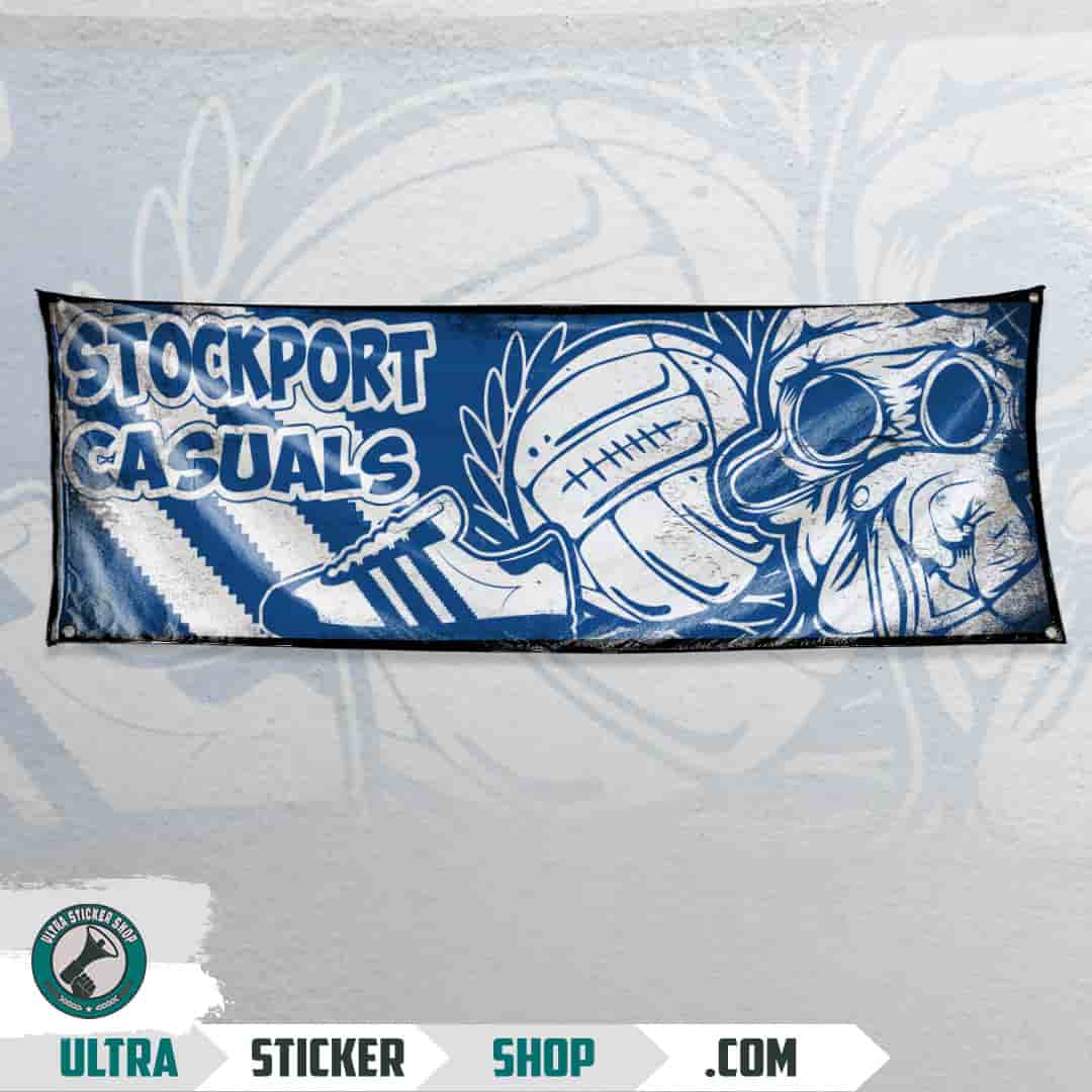 Stockport casuals Flag