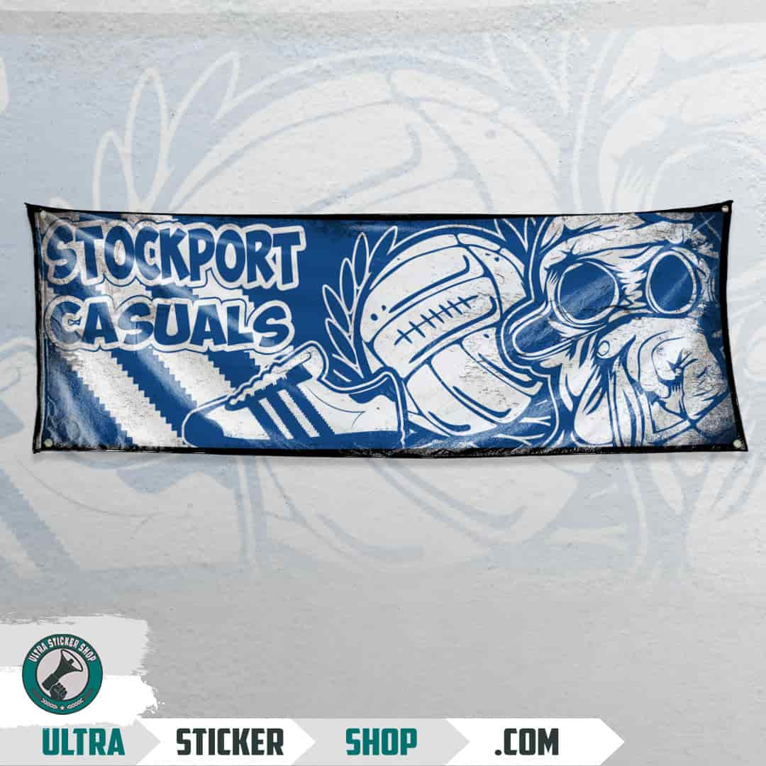 Stockport casuals Flag