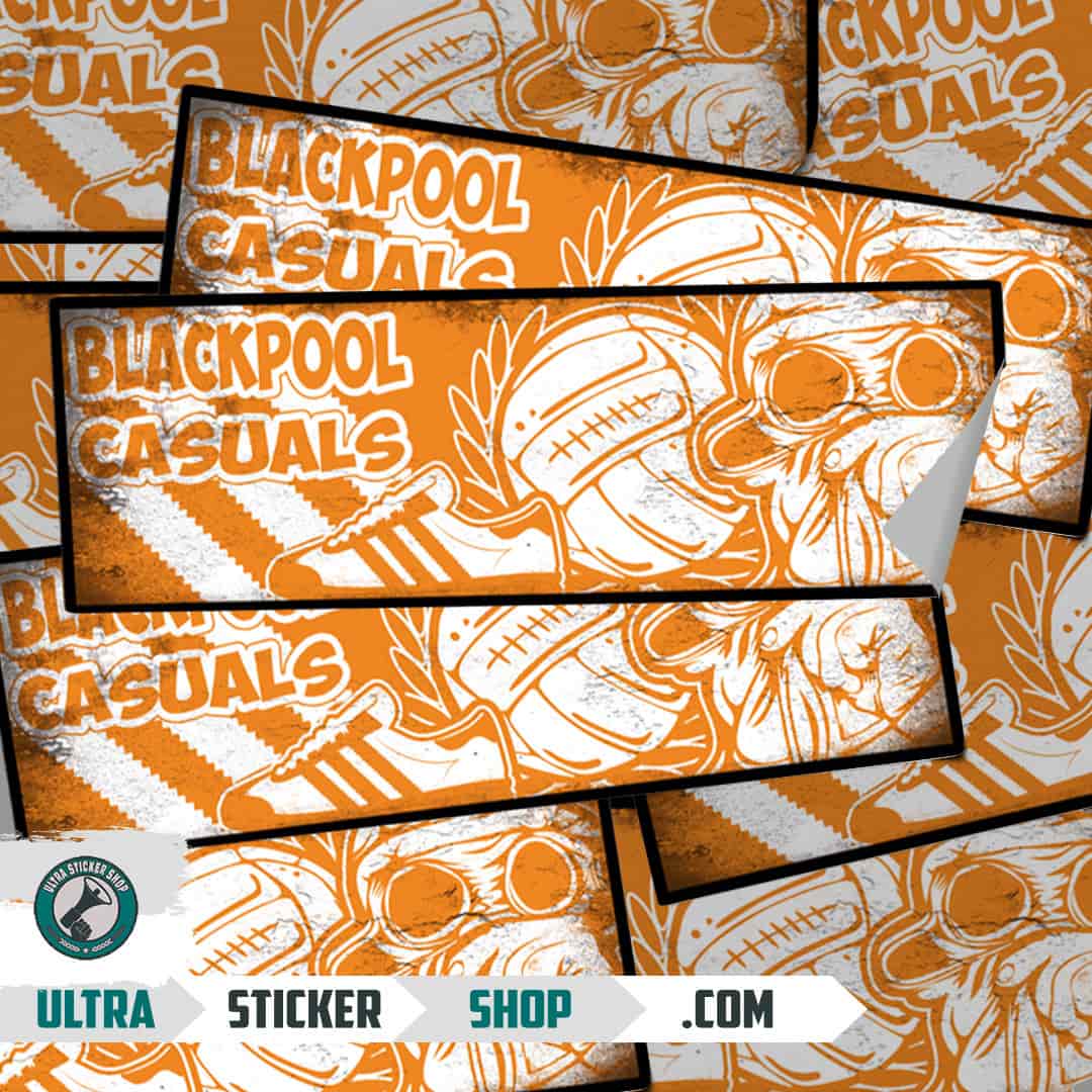 Blackpool casuals Stickers