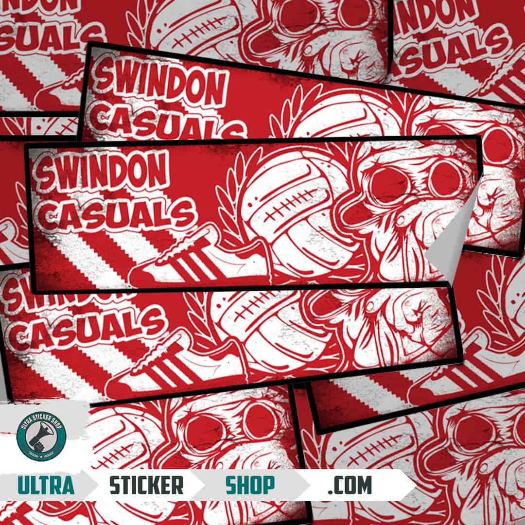 Swindon casuals Stickers