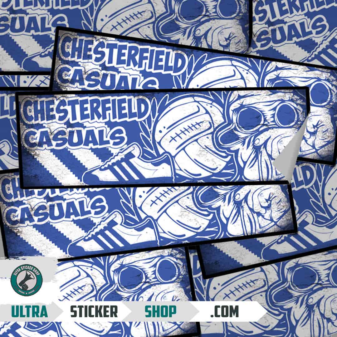 Chesterfield casuals Stickers
