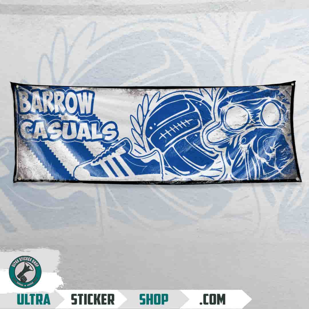 Barrow casuals Flag