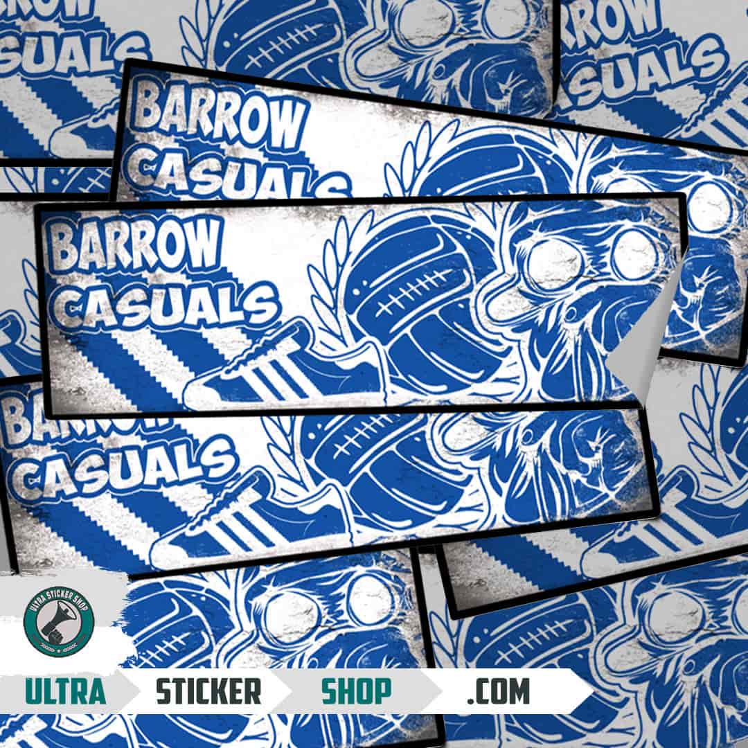Barrow casuals Stickers