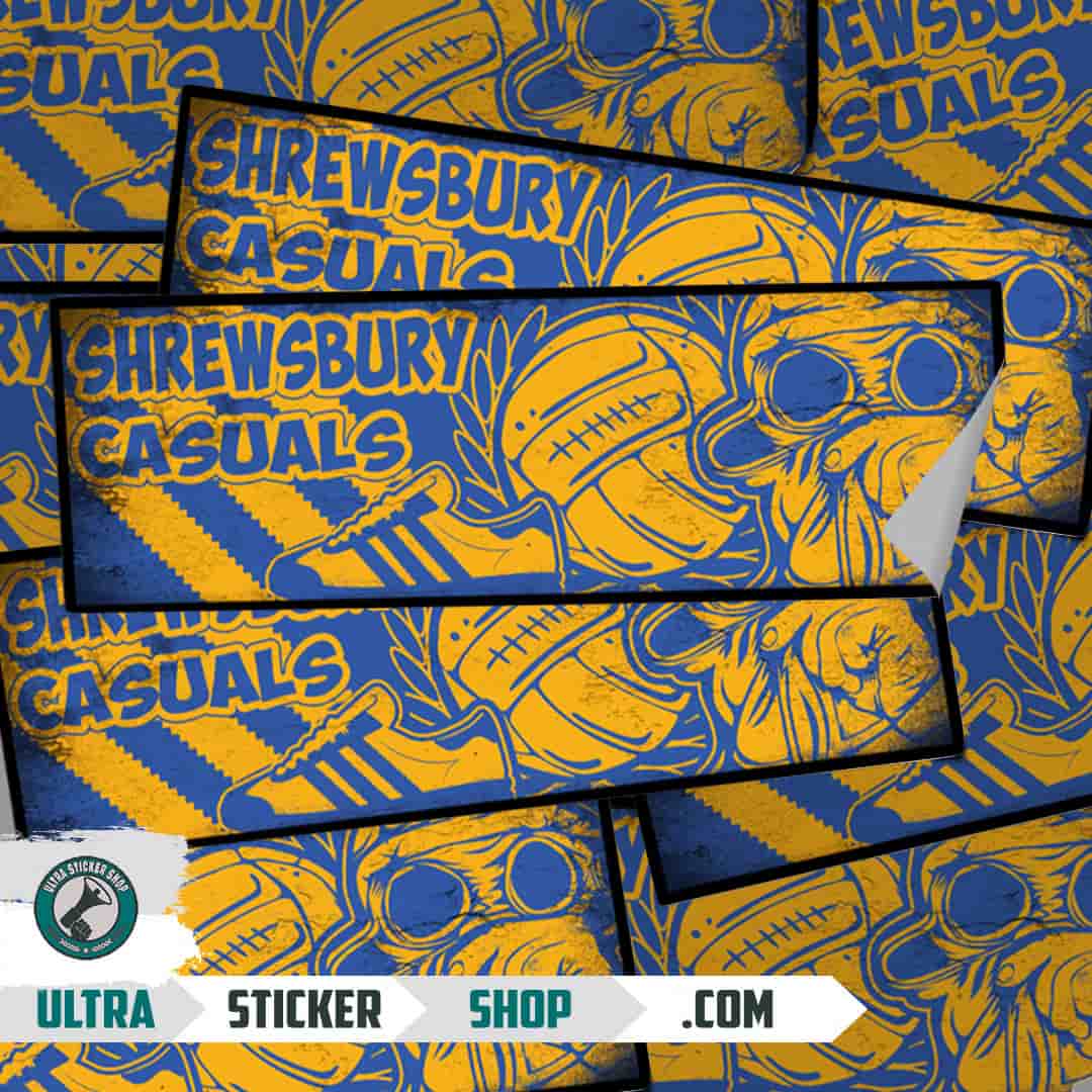 Shrewsbury casuals Stickers
