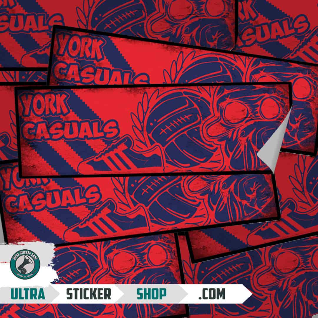 York casuals Stickers