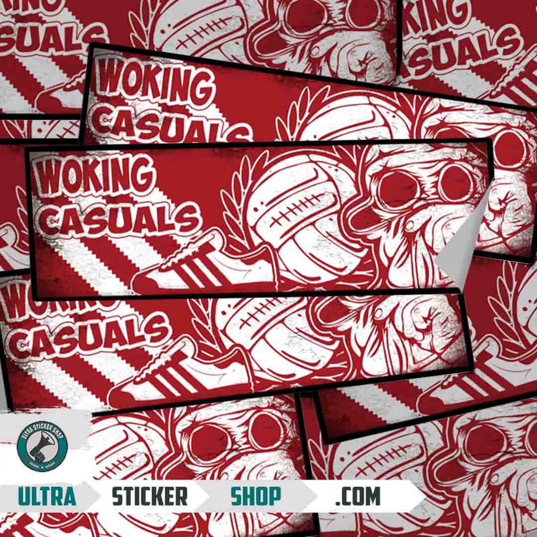 Woking casuals Stickers