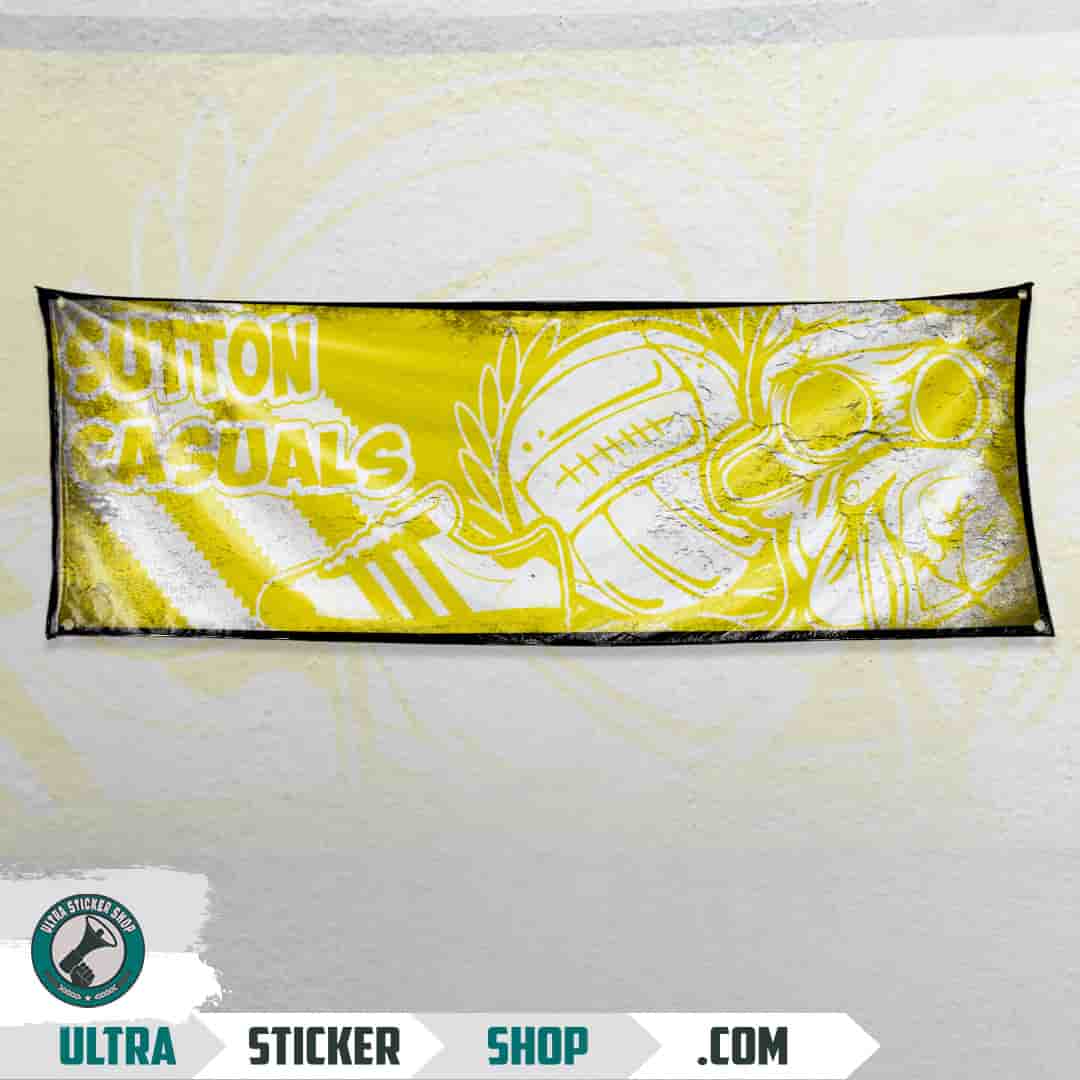 Sutton casuals Flag