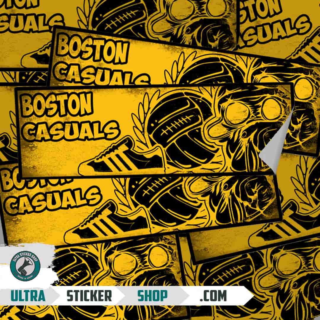 Boston casuals Stickers