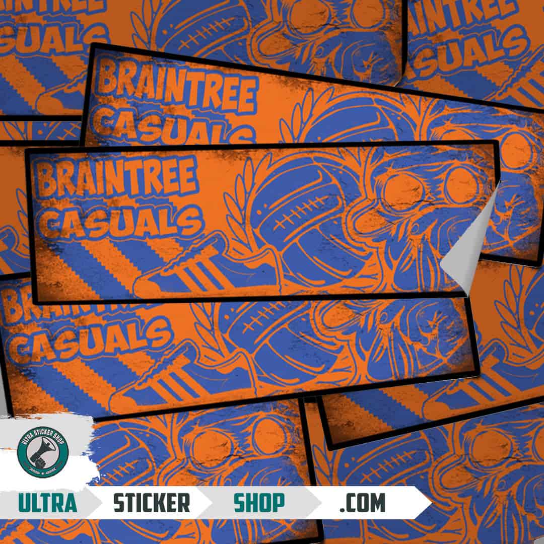 Braintree casuals Stickers