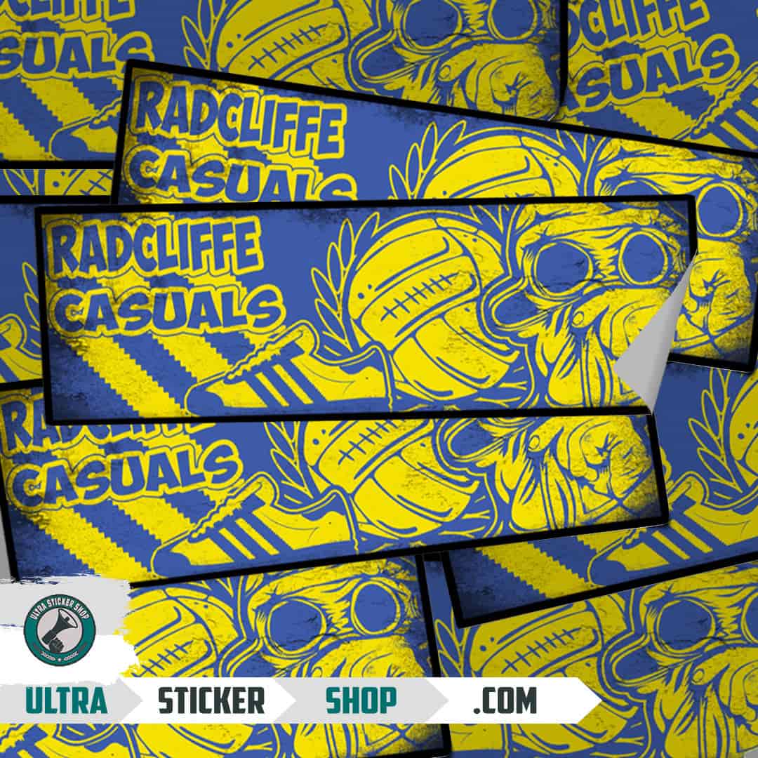 Radcliffe casuals Stickers