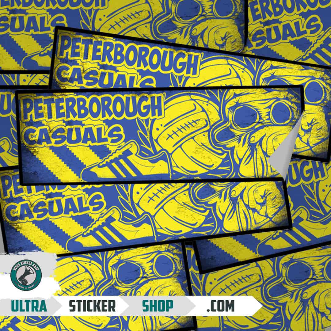 Peterborough casuals Stickers