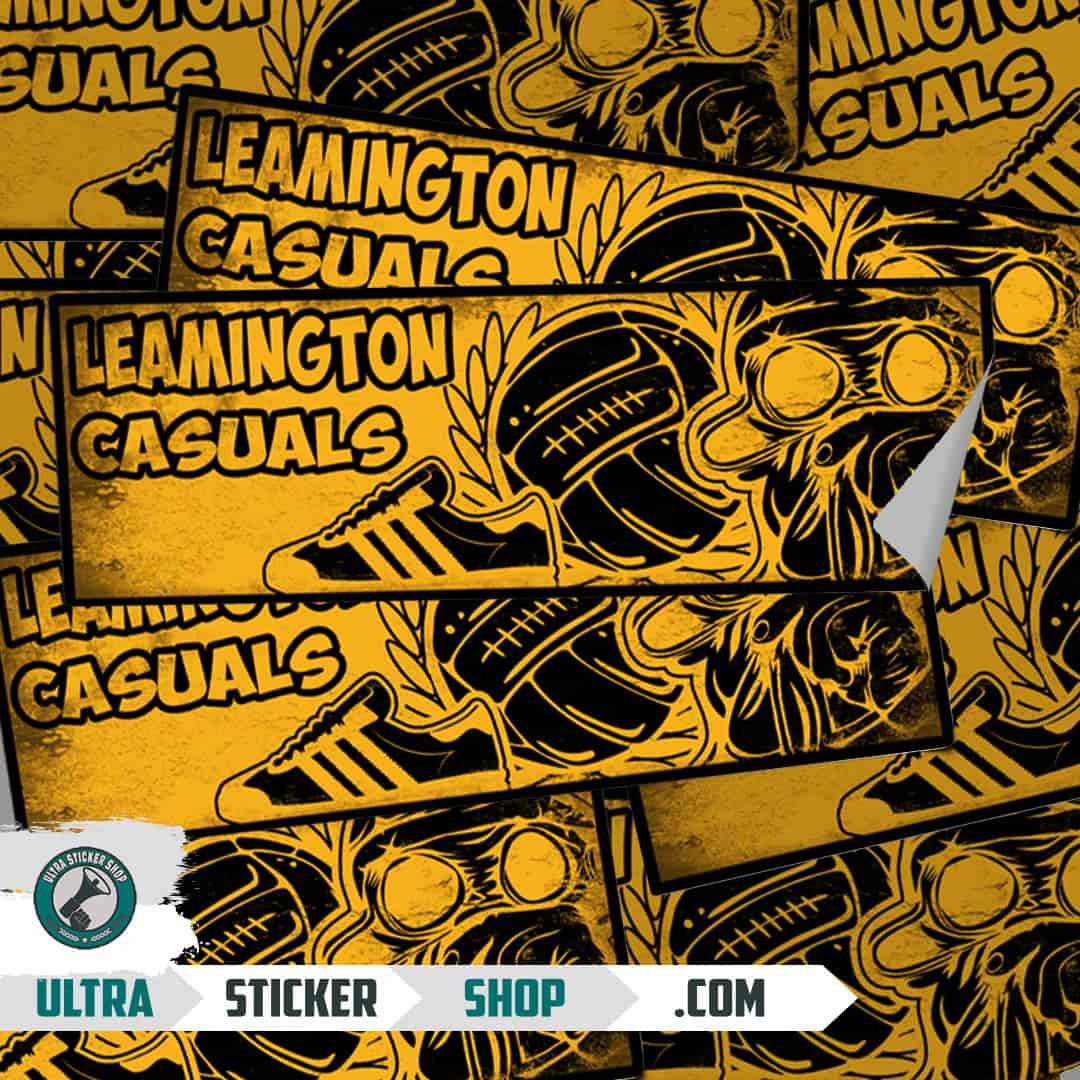 Leamington casuals Stickers