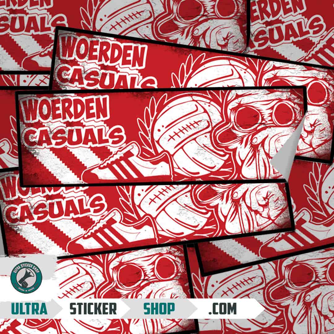 Woerden casuals Stickers