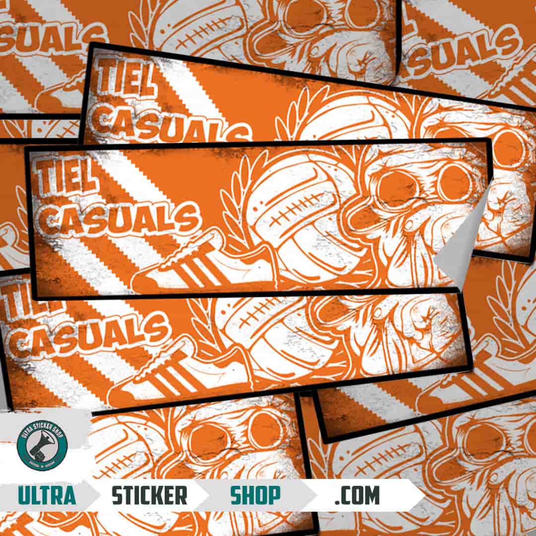 Tiel casuals Stickers