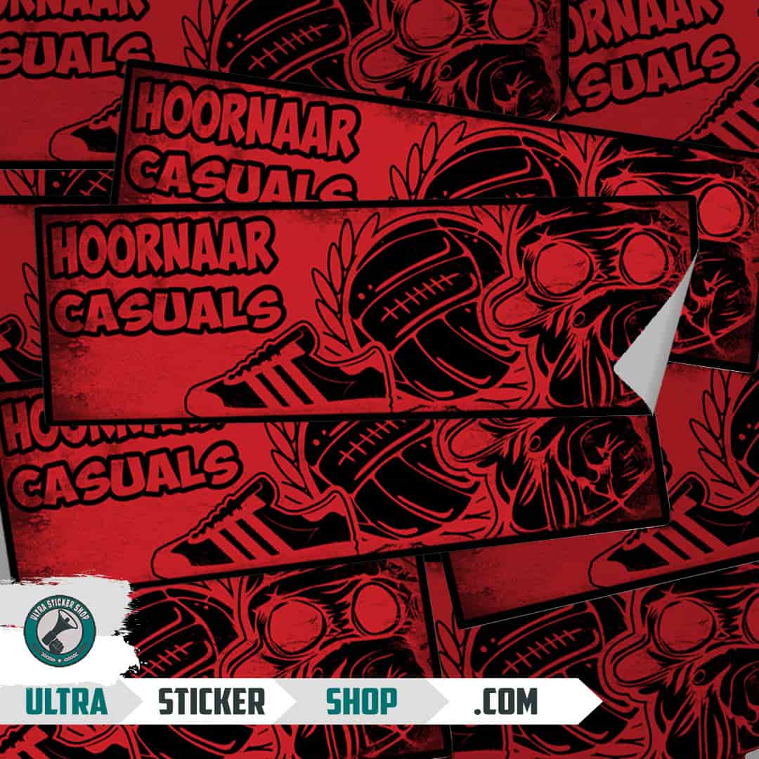 Hoornaar casuals Stickers