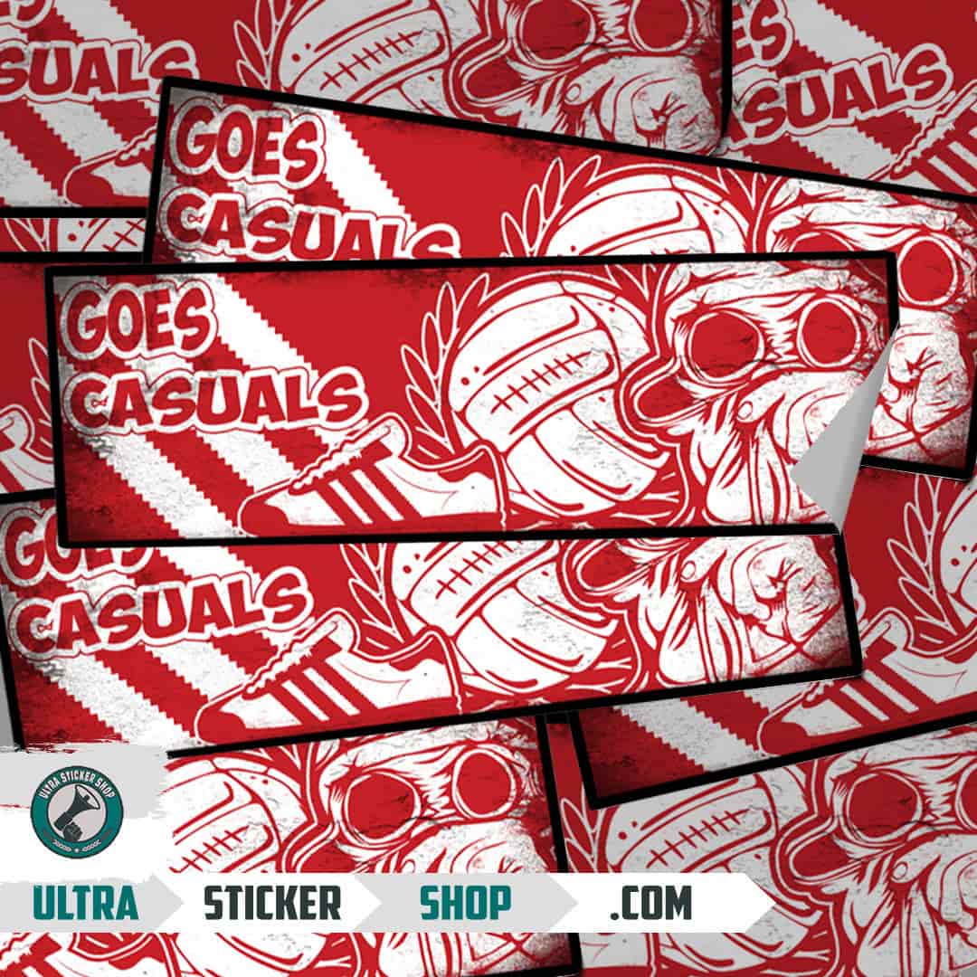 Goes casuals Stickers