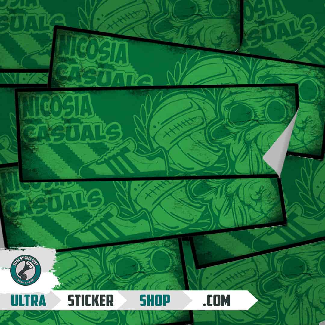 Nicosia casuals Stickers