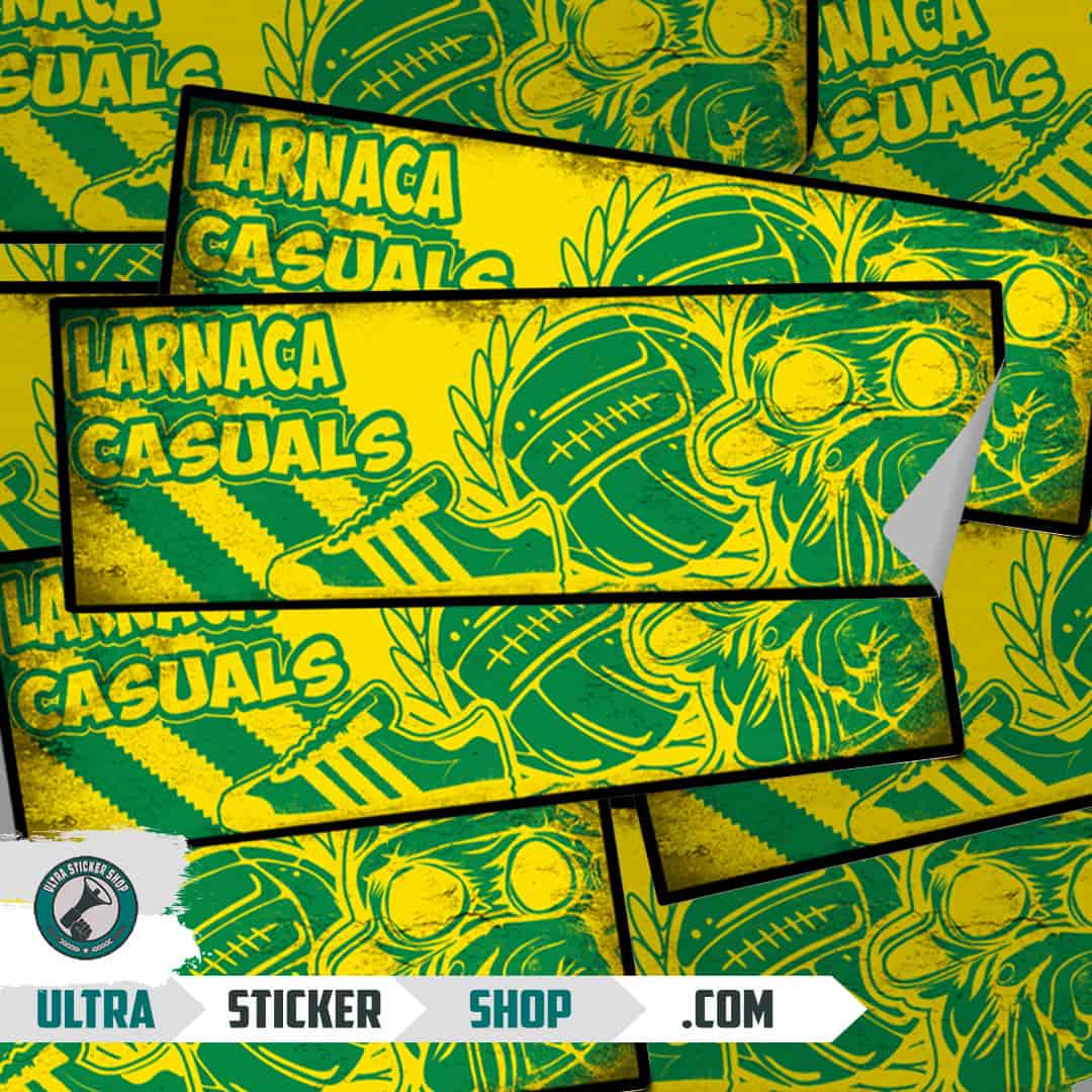 Larnaca casuals Stickers