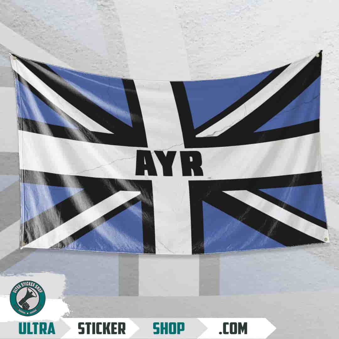 Ayr Union Jack Flag