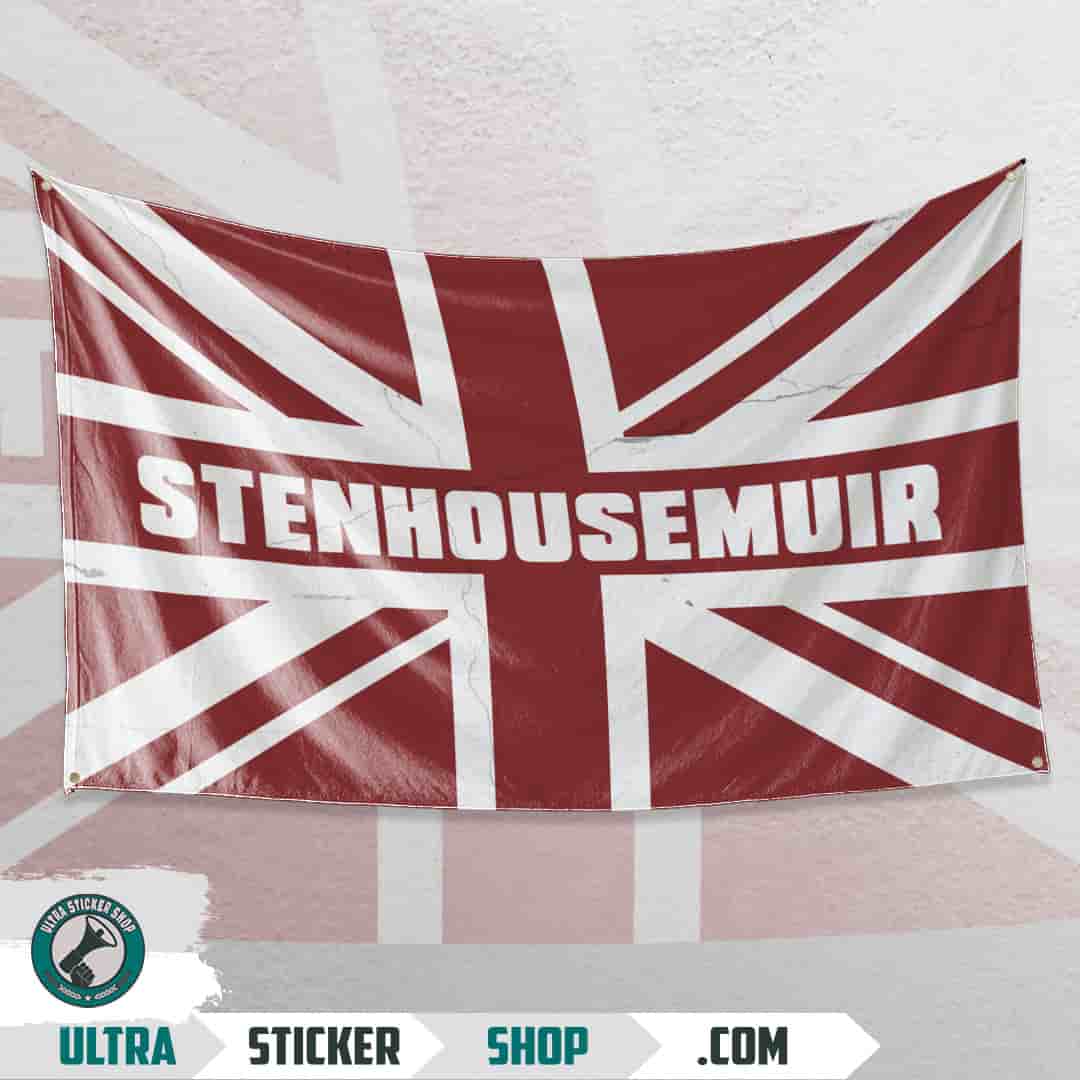 Stenhousemuir Union Jack Flag