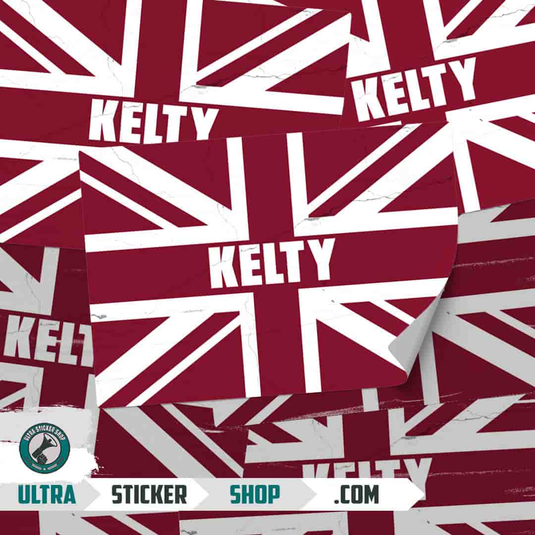 Kelty Union Jack Stickers