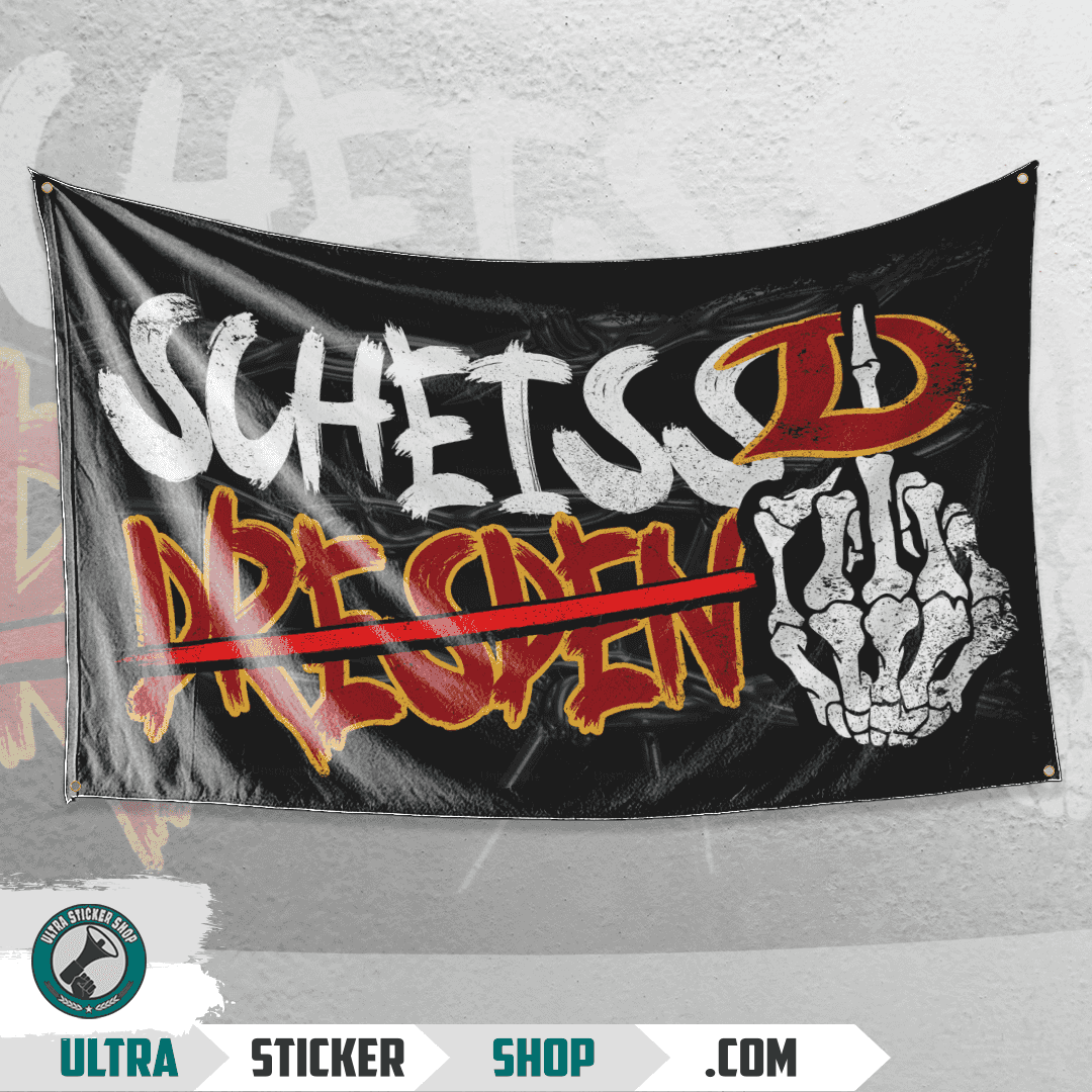 Scheiss Dresden Flag