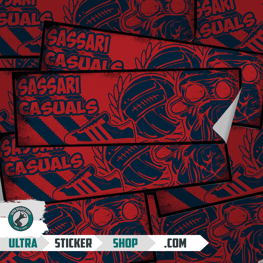 Sassari casuals Stickers