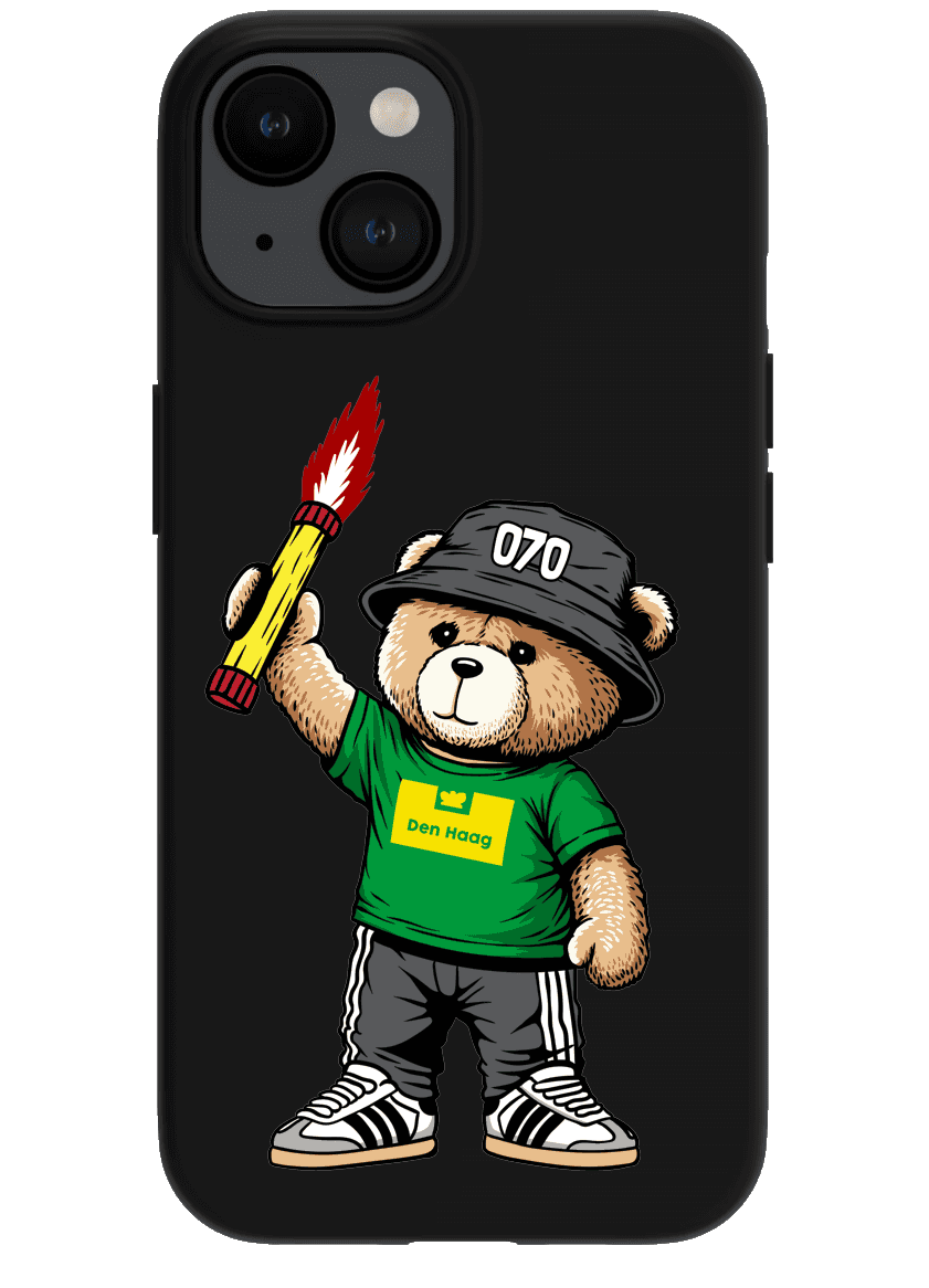 Den Haag 070 bear Iphone Case