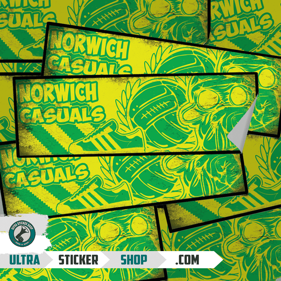 Norwich casuals Stickers