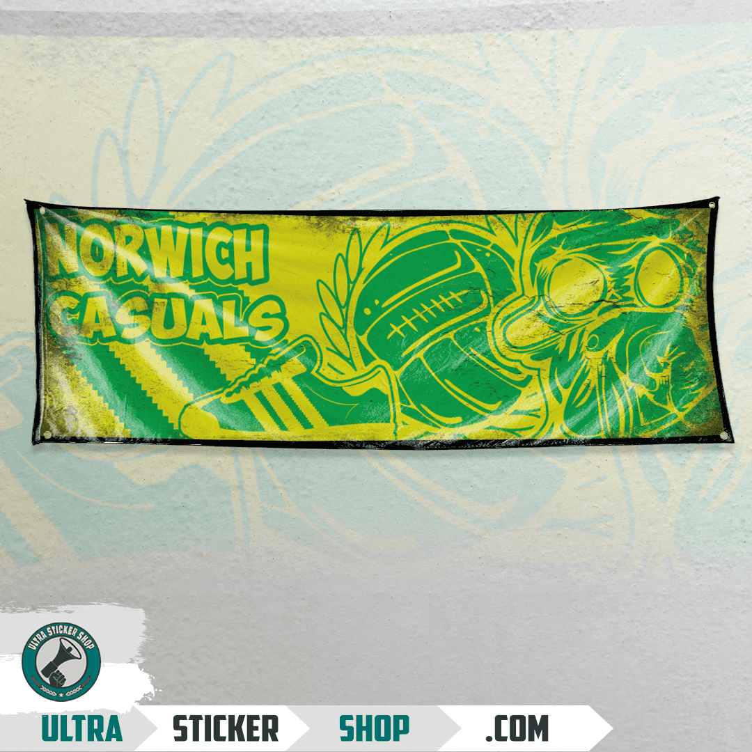 Norwich casuals Flag