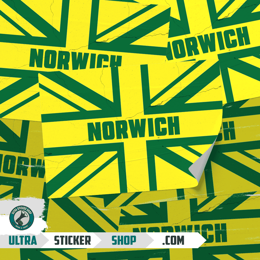 Norwich Union Jack Stickers