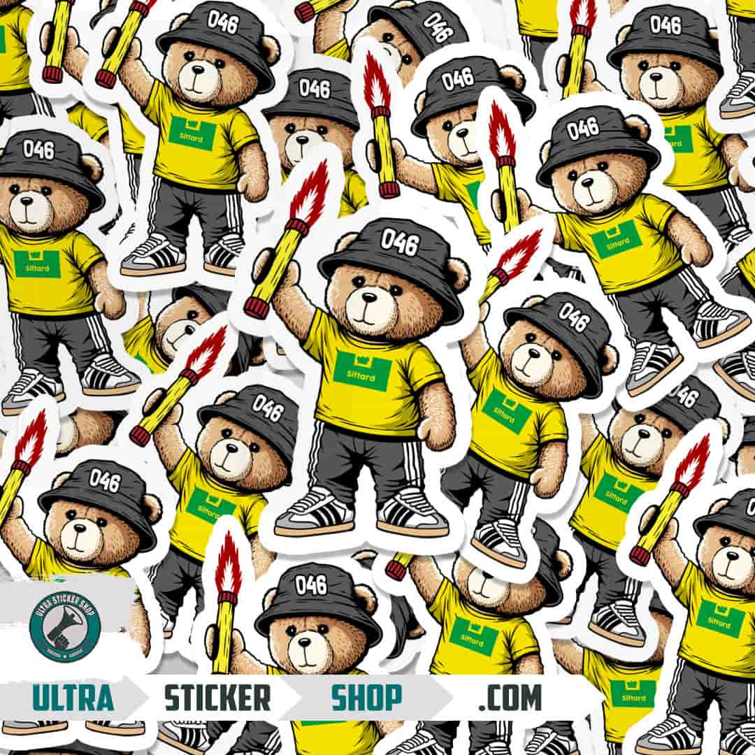 Sittard 046 bear Stickers