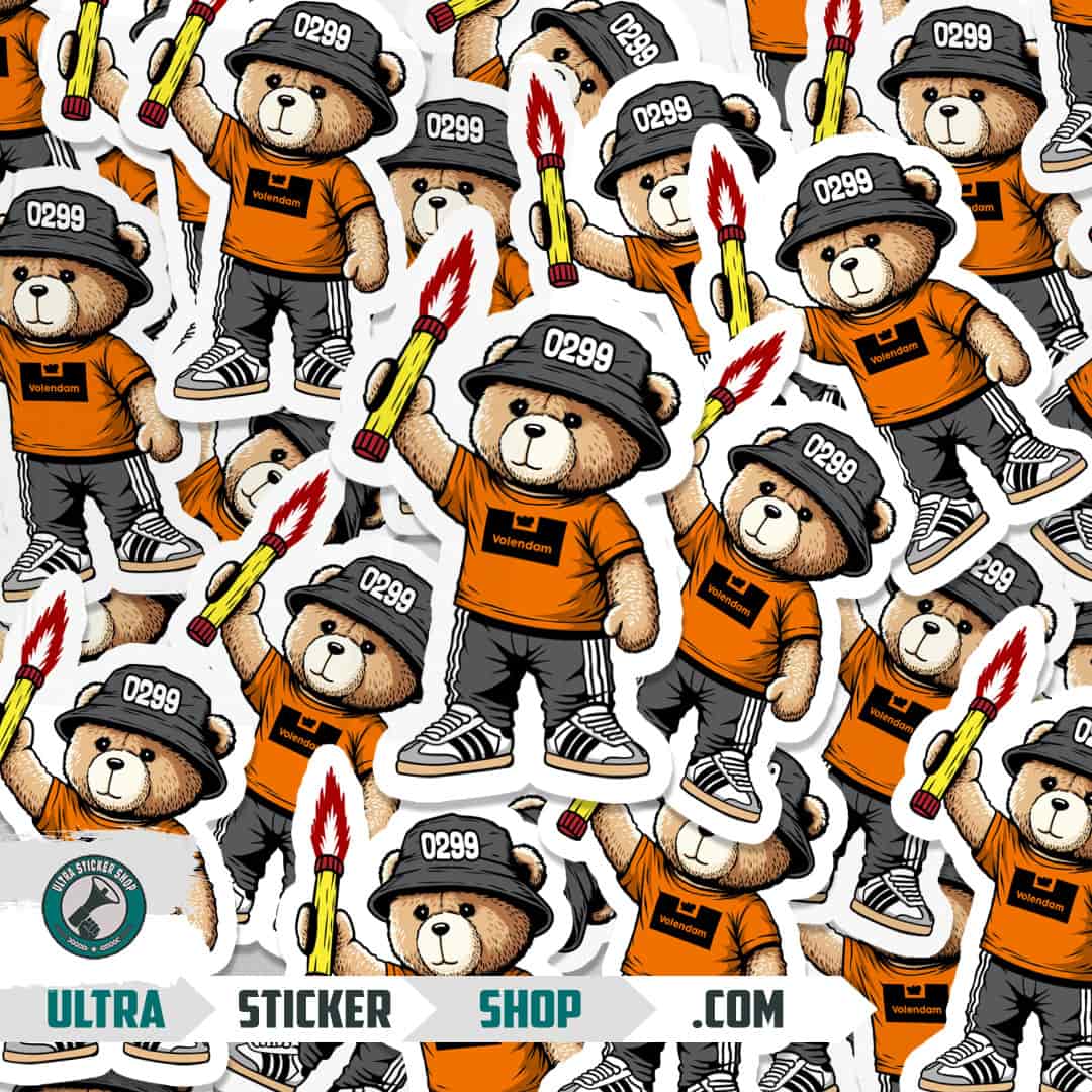 Volendam 0299 bear Stickers