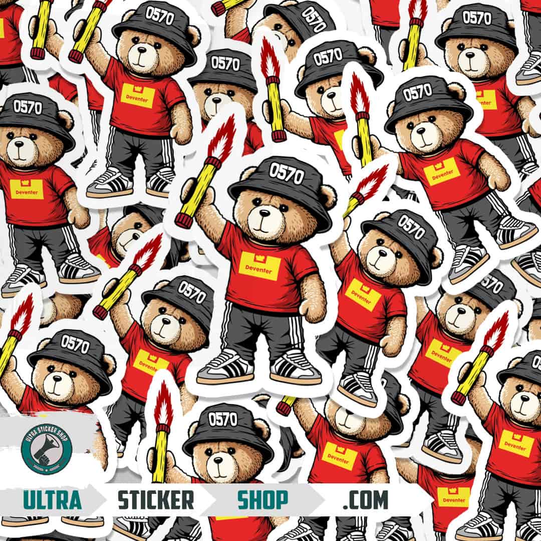 Deventer 0570 bear Stickers