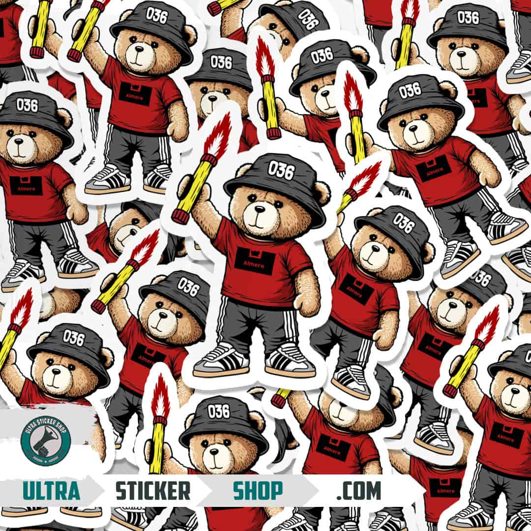 Almere 036 bear Stickers