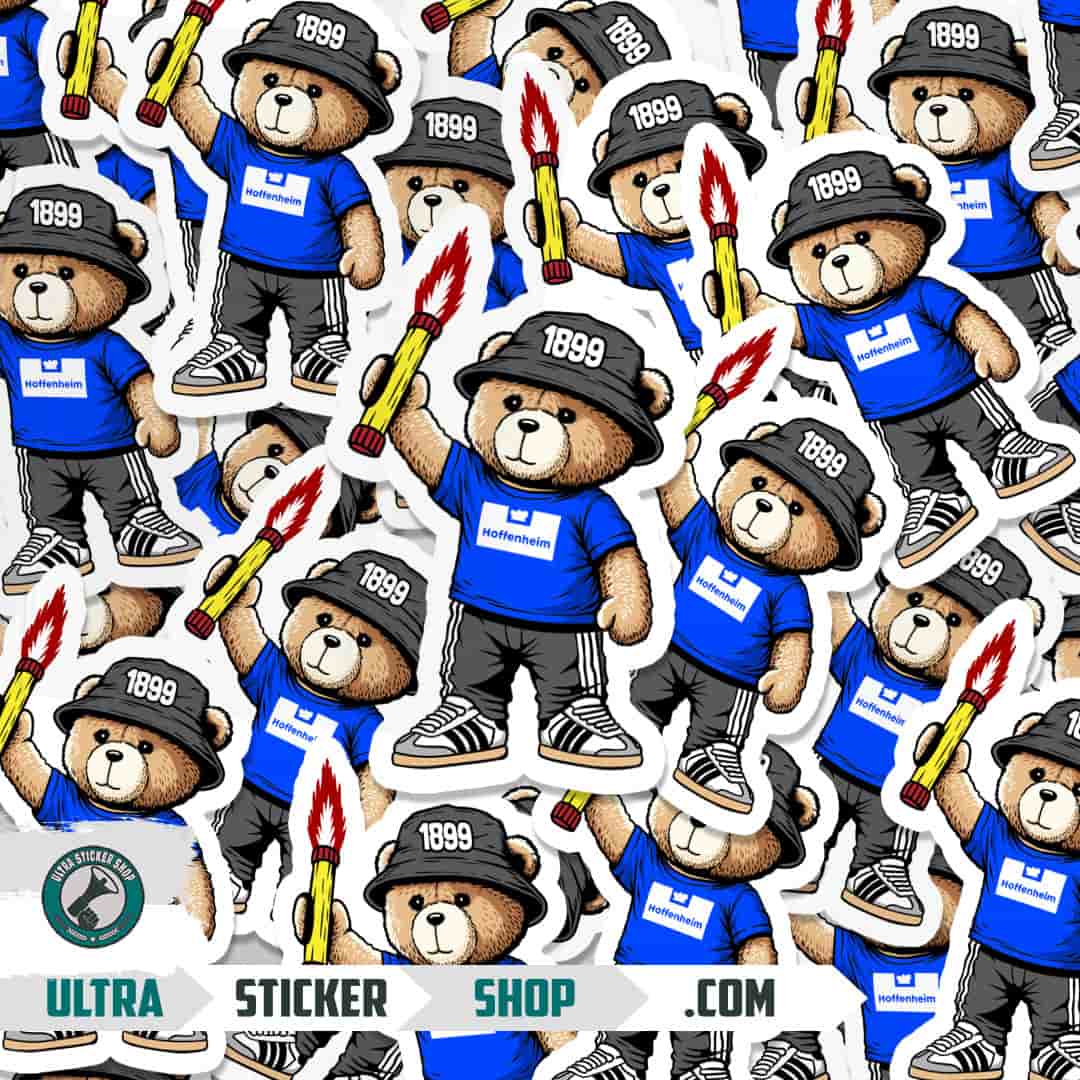 Hoffenheim 1899 bear Stickers
