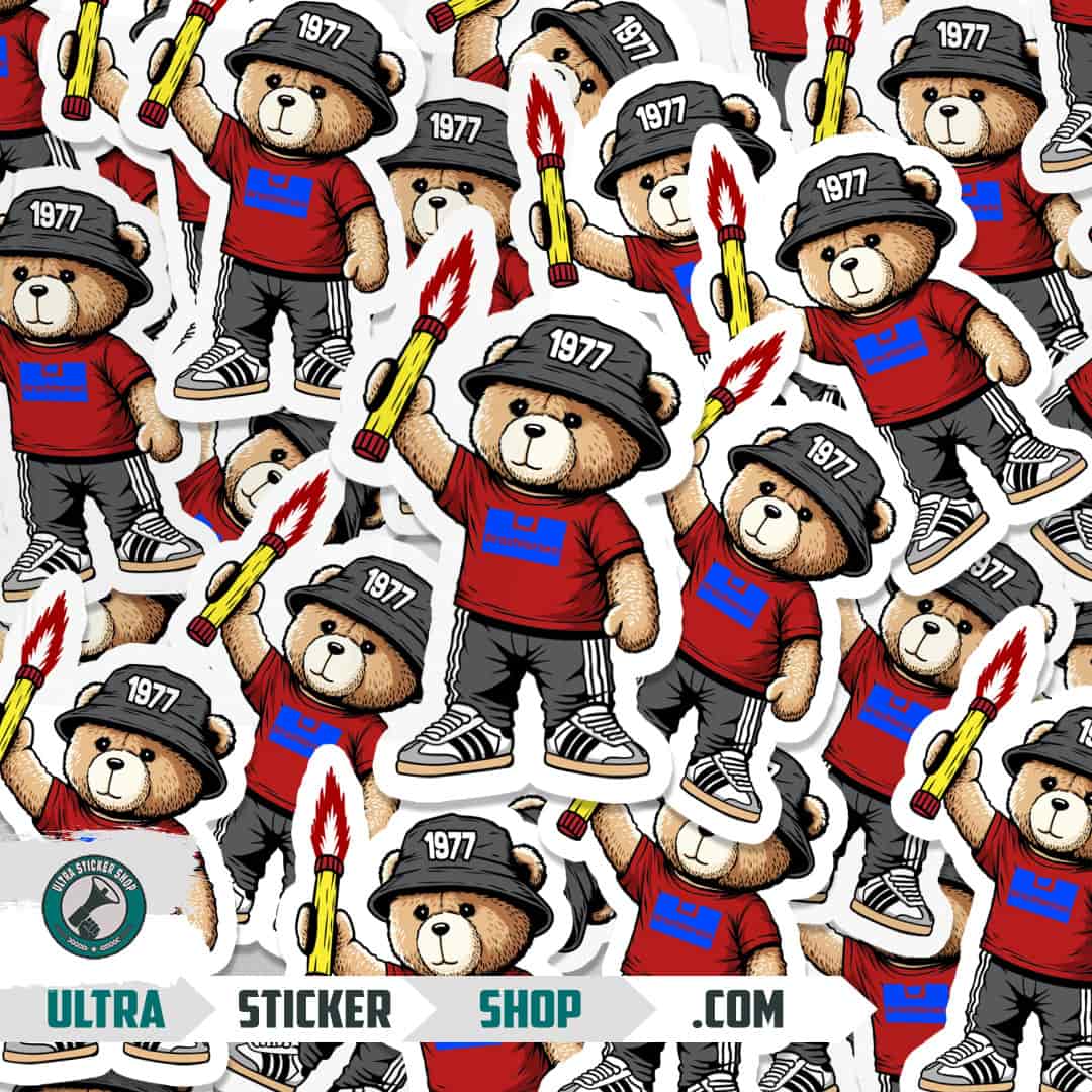 Drochtersen 1977 bear Stickers