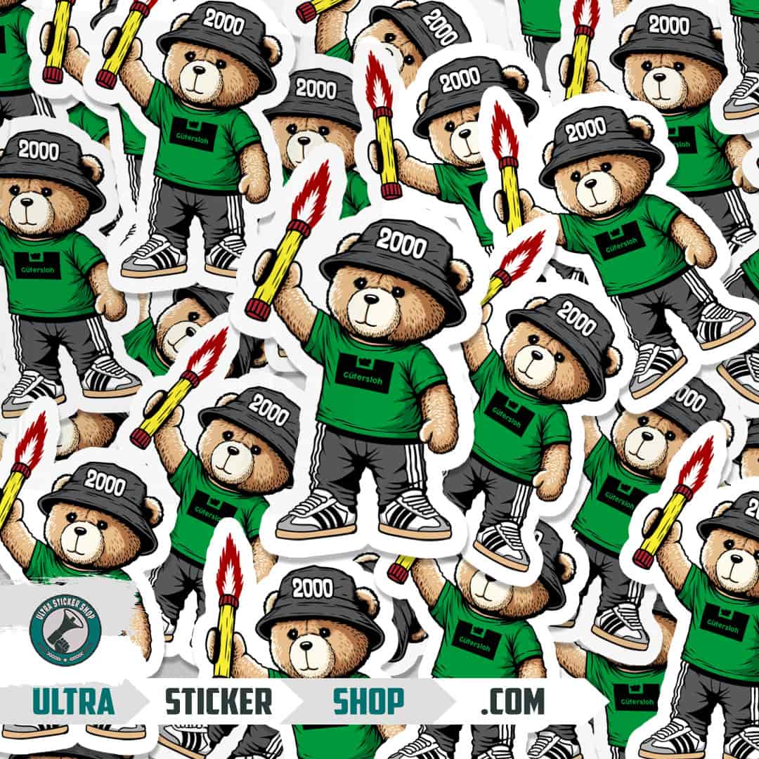 Gütersloh 2000 bear Stickers