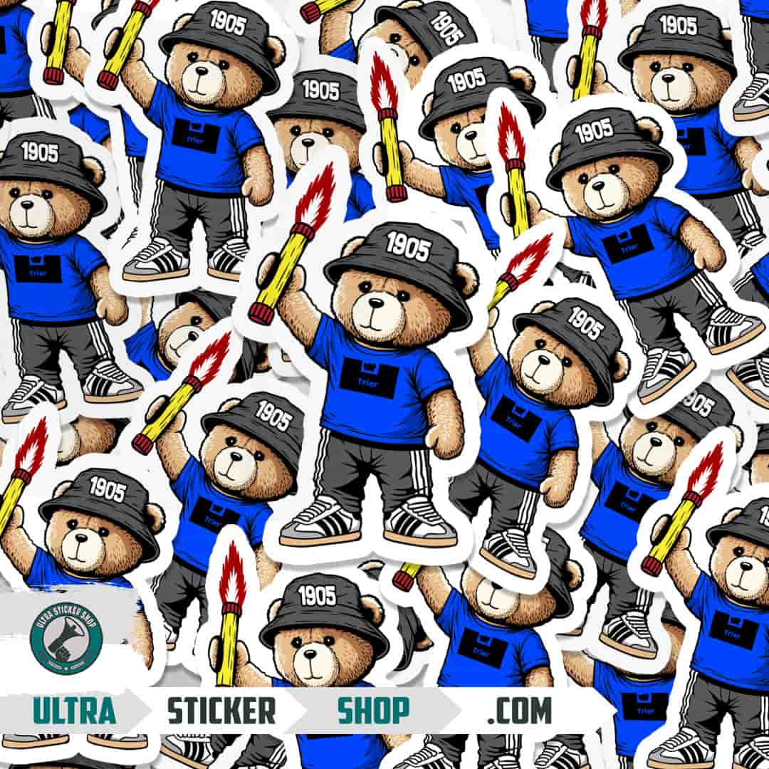 Trier 1905 bear Stickers