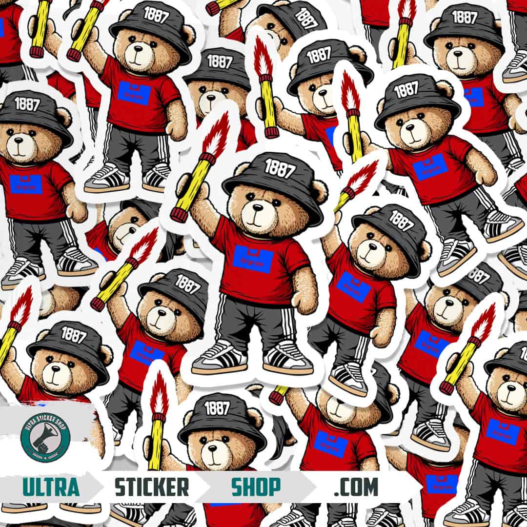 Örgryte 1887 bear Stickers