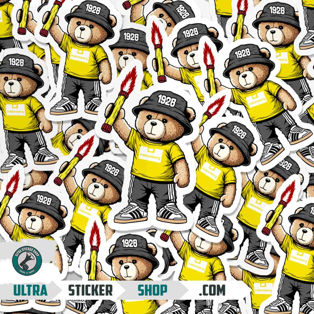 Falkenberg 1928 bear Stickers