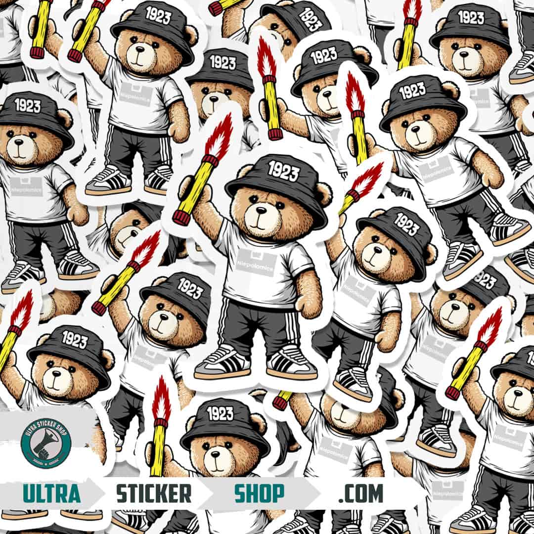Niepołomice 1923 bear Stickers
