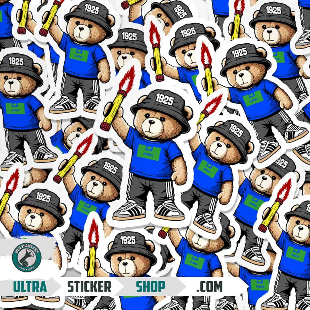 Kalisz 1925 bear Stickers